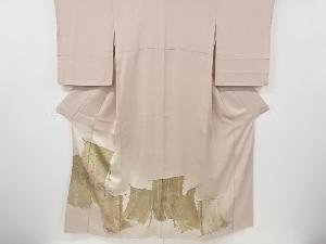 リサイクル 箔置き几帳模様色留袖